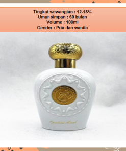 Parfum Wanita Arab Opulent Musk Putih Dubai Parfume EDP 5ml 10ml 100ml - Gambar 3