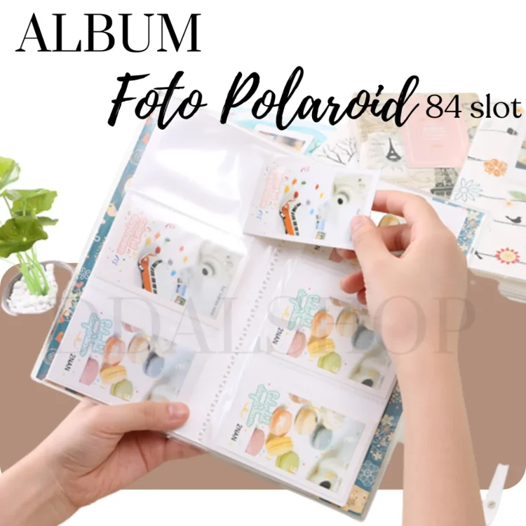 Album Foto Polaroid Card Holder Tempat Photocard kpop 84lembar Poto mini