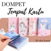 Dompet Tempat Kartu Nama Logam Mulia Minigold Atm Card Holder 20slot