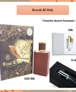 Parfum Arab Pria dan Wanita Aroob Al Hub EDP Parfume 5ml 10ml 100ml