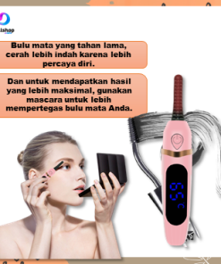 Alat Jepit Bulu Mata Eyelash Extension Catokan Pelentik bulu mata Eyelash Curler Elektrik - Gambar 8