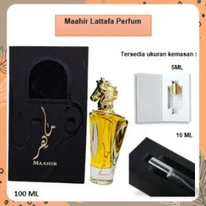 Parfum Arab Maahir Lattafa Gold Dubai Parfume EDP 5ml 10ml 100ml