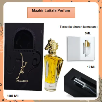 Parfum Arab Maahir Lattafa Gold Dubai Parfume EDP 5ml 10ml 100ml