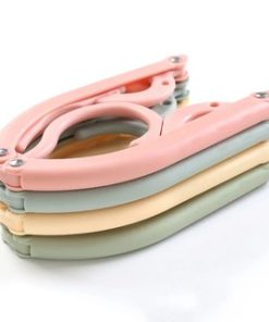 Hanger lipat portable / gantungan jemuran baju travel multifungsi - Gambar 3