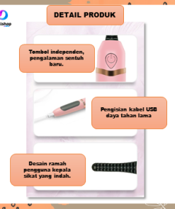 Alat Jepit Bulu Mata Eyelash Extension Catokan Pelentik bulu mata Eyelash Curler Elektrik - Gambar 6