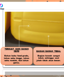 Jerigen 20 Liter Baru Import Bahan HDPE aman untuk Air Minyak Madu Sabun dll - Gambar 4