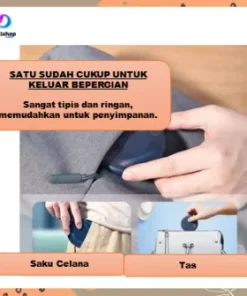 Alternative view of Kotak Tempat Penyimpanan Kabel Data Charger Fast Charging 60W Lightning Iphone Konektor Adapto USB Type C Mikro