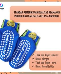 Kaos Kaki Anak Perempuan Laki laki Anti Slip Licin Motif Lucu Import Kaus kaki Bermain Playground - Gambar 4