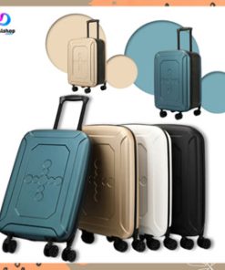 Koper Lipat Troli Portable 20 24 inch Tas Traveling Anti Air Kabin dan Bagasi