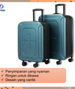 Koper Lipat Troli Portable 20 24 inch Tas Traveling Anti Air Kabin dan Bagasi - Gambar 4