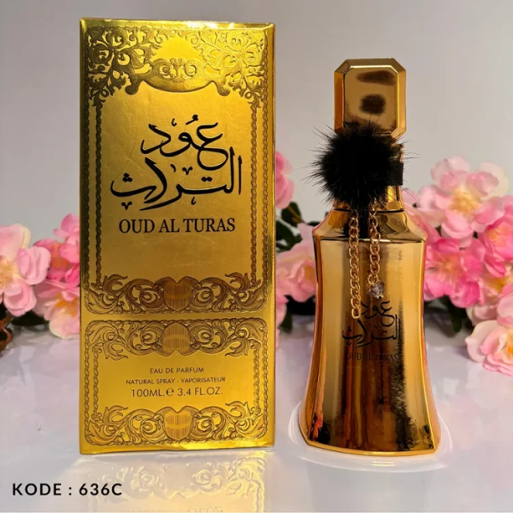 Parfum Arab Dubai Pria dan Wanita Oud Al Turas EDP 5ml 10ml 100ml