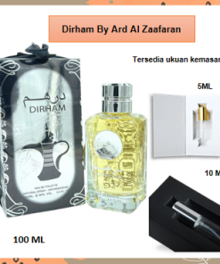 Parfum Arab Dubai Pria dan Wanita parfume Dirham eau de toilette 5ml 10ml 100ml