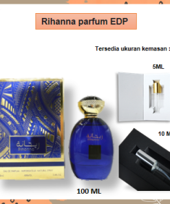 Parfum Arab Dubai RIHANNA Sapphire Pria dan Wanita EDP Import 5ml 10ml 100ml