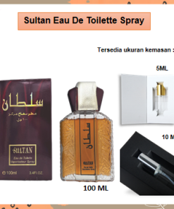 Parfum Pria Wanita Arab Dubai SULTAN 5ml 10ml 100ml
