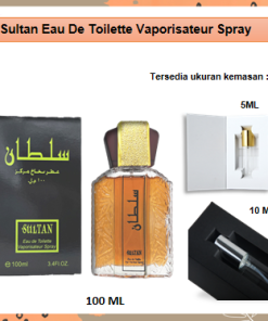 Parfum Arab Dubai Pria Wanita SULTAN eau de toilette 5ml 10ml 100ml