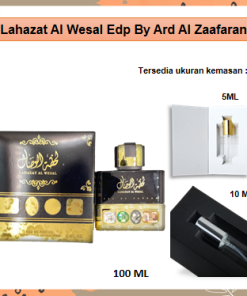 Parfum Wanita dan Pria Arab Lahazat Al Wesal  EDP Tahan Lama 5ml 10ml 100ml