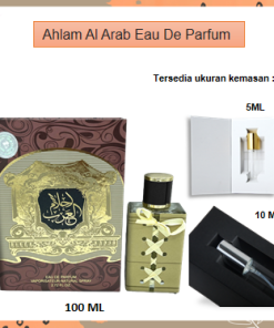 Parfum Dubai Minyak Wangi Ahlam Al Arab Pria Wanita EDP Spray 5ml 10ml 100ml