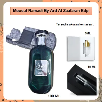 Parfum Arab Mousuf Ramadi Pria dan Wanita EDP Spray 5ml 10ml 100ml