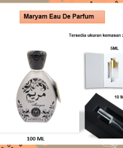 Parfum Arab Dubai Spray Maryam Pria dan Wanita 5ml 10ml 100ml