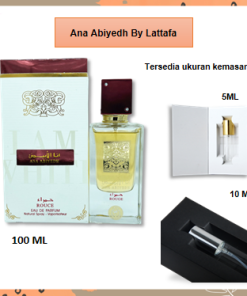 Parfume Ana Al Abiyadh Merah Eau de Parfum Premium Unisex 5ml 10ml 100ml