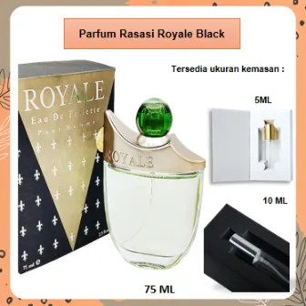 Parfum Pria Arabian Rasasi Royale For Men eau de toilette 5ml 10ml 75ml