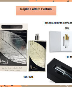 Parfum Arab Dubai Najdia Lattafa Fresh Unisex EDP 5ml 10ml 100ml