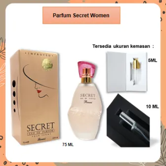 Parfum Wanita Arab Tahan Lama SECRET Parfume Spray EDP