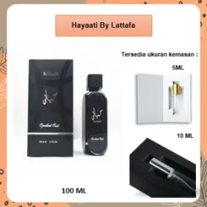 Minyak Wangi Eau de Parfum Arab Opulent Oud Hayaati Unisex 5ml 10ml 100ml
