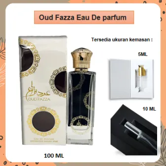 Parfum Pria Wanita Oud Fazza EDP Parfume Spray 5ml 10ml 100ml