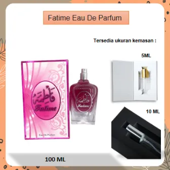 Parfum Wanita Minyak Wangi Arab Dubai Fatime EDP 5ml 10ml 100ml