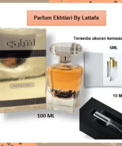 Parfum Arab Pria dan Wanita Ekhtiari Parfume EDP  Tahan Lama 5ml 10ml 100ml