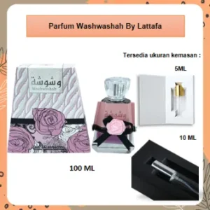 Parfum Arab Wanita Washwash lattafa Eau de parfume 5ml 10ml 100ml