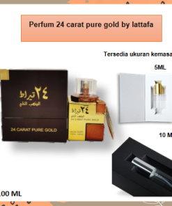 Parfum Arab 24 Carat Pure Gold parfume Unisex EDP 5ml 10ml 100ml