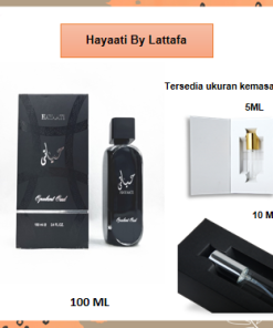 Minyak Wangi Eau de Parfum Arab Opulent Oud Hayaati Unisex 5ml 10ml 100ml