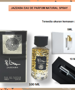 Parfum Arab JAZZABA EDP for Unisex Parfume Spray 5ml 10ml 100ml