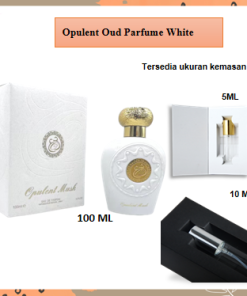 Parfum Wanita Arab Opulent Musk Putih Dubai Parfume EDP 5ml 10ml 100ml