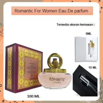 Parfum Wanita Arab ROMANTIC Parfume Spray EDP 5ml 10ml 100ml