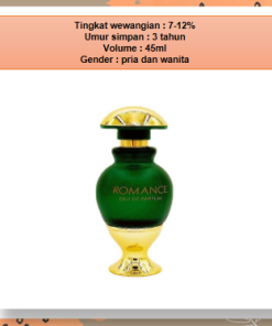Parfum Arab Wanita Rasasi Romance Parfume EDP Tahan lama 5ml 10ml 45ml - Gambar 3