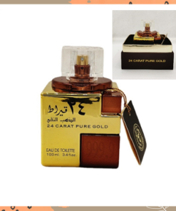 Parfum Arab 24 Carat Pure Gold parfume Unisex EDP 5ml 10ml 100ml - Gambar 4