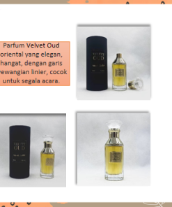 Parfum Arab Pria dan Wanita EDP Velvet Oud Parfume Lattafa 5ml 30ml - Gambar 3