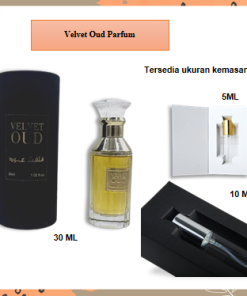 Parfum Arab Pria dan Wanita EDP Velvet Oud Parfume Lattafa 5ml 30ml