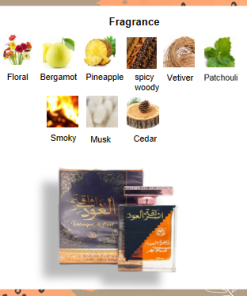 Alternative view of Parfum Pria Ishraqat Al Oudh Arab Dubai Parfume EDP 5ml 10ml 100ml