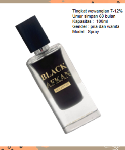 Alternative view of Parfum Arab Dubai Pria Wanita Black Afkan EDP Spray 5ml 10ml 60ml