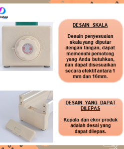 Parutan Serbaguna Alat Pemotong Bawang Pengiris Kentang Buah Lemon Ketebalan Dapat Diatur Pisau Tahan Karat - Gambar 5