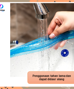 Plastik Makanan Vacum Press Kedap Udara Kantong Vacuum Sealer Transparan - Gambar 8