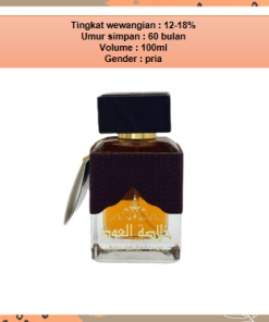 Parfum Pria Arab Dubai khulasat al Oud Minyak Wangi Musk 5ml 10ml 100ml - Gambar 3