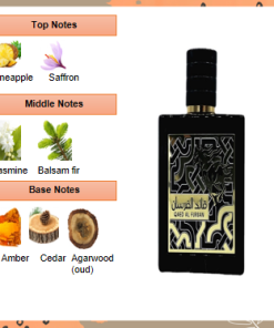 Alternative view of Parfum Arab Dubai Qaed al fursan Pria dan Wanita EDP 5ml 10ml 100ml