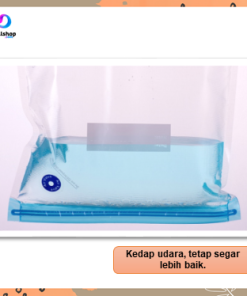 Plastik Makanan Vacum Press Kedap Udara Kantong Vacuum Sealer Transparan - Gambar 13