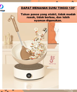 Spatula Silikon Alat Masak Set Sodet Sendok Nasi Sup Silicon Kualitas Food Grade Tahan Panas - Gambar 9