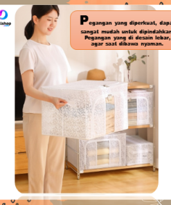 Alternative view of Storage Box Organizer Kotak Tempat Penyimpanan Baju Mainan Lipat Serbaguna
